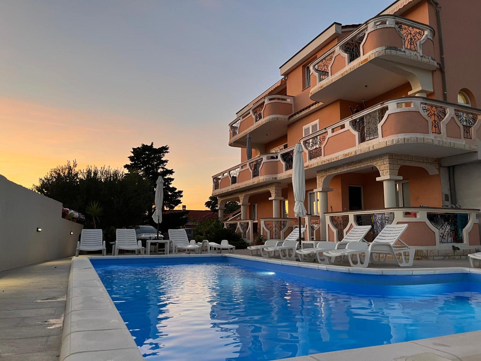 Villa Marija Novalja Bagian luar foto