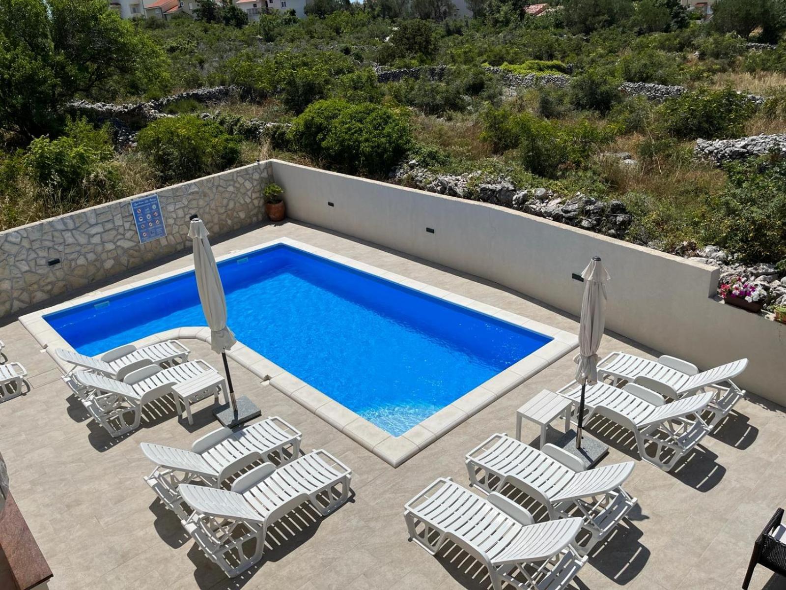 Villa Marija Novalja Bagian luar foto